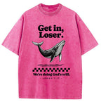 Unisex Follow God's Will Washed T-Shirt