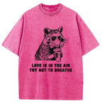Unisex Reject Valentine's Day Atmosphere Washed T-Shirt