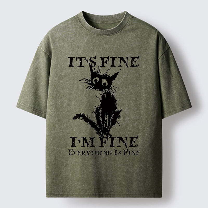 I'm Actually Not Very Fine Washed T-Shirt