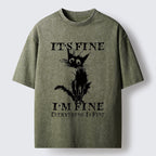 I'm Actually Not Very Fine Washed T-Shirt