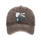 Motorcyclist Japanese Night Rider Washed Cap