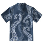 Octopus Tentacles Japanese Button-up Shirt