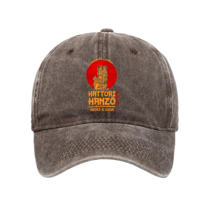 Hattori Hanzo Katana Washed Cap