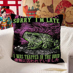 Frogs Trapped In The Void  Cushion Pillow