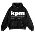 KPM Music Recorded Library Vintage Washed Thick Cotton Hoodie