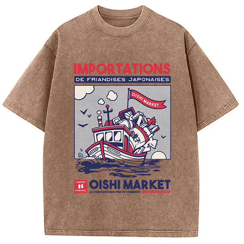 Importations De Friandises Japanese Washed T-Shirt