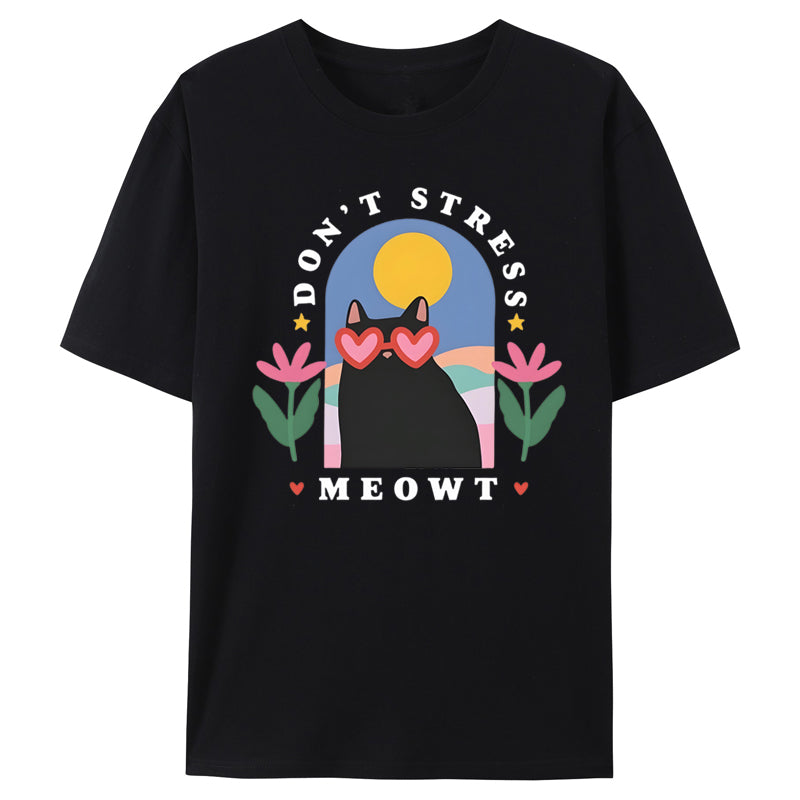 Don't Stress Cat Classic T-Shirt