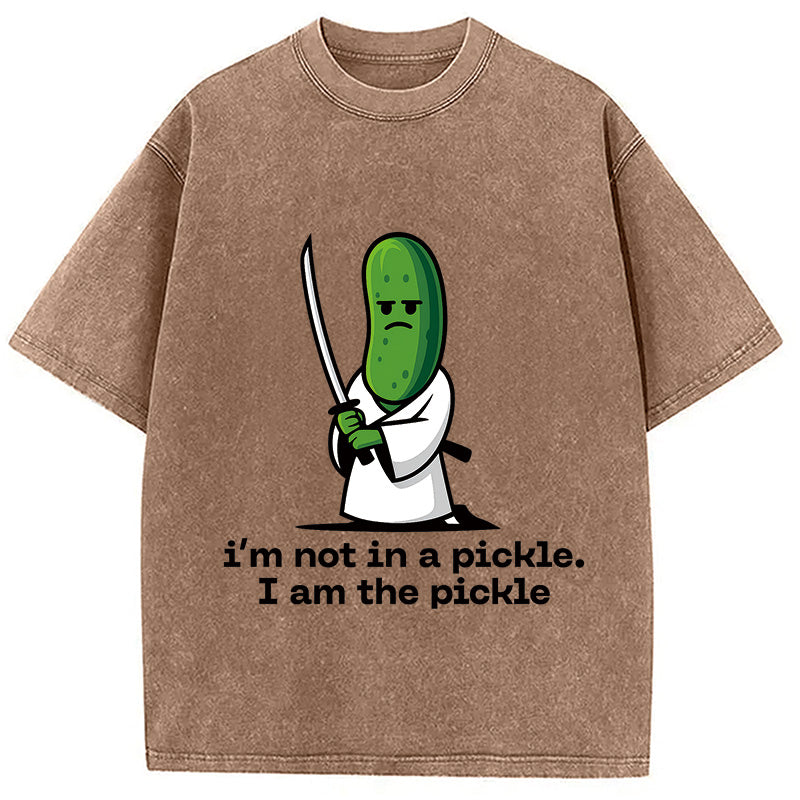I'm Not In A Pickle Washed T-Shirt