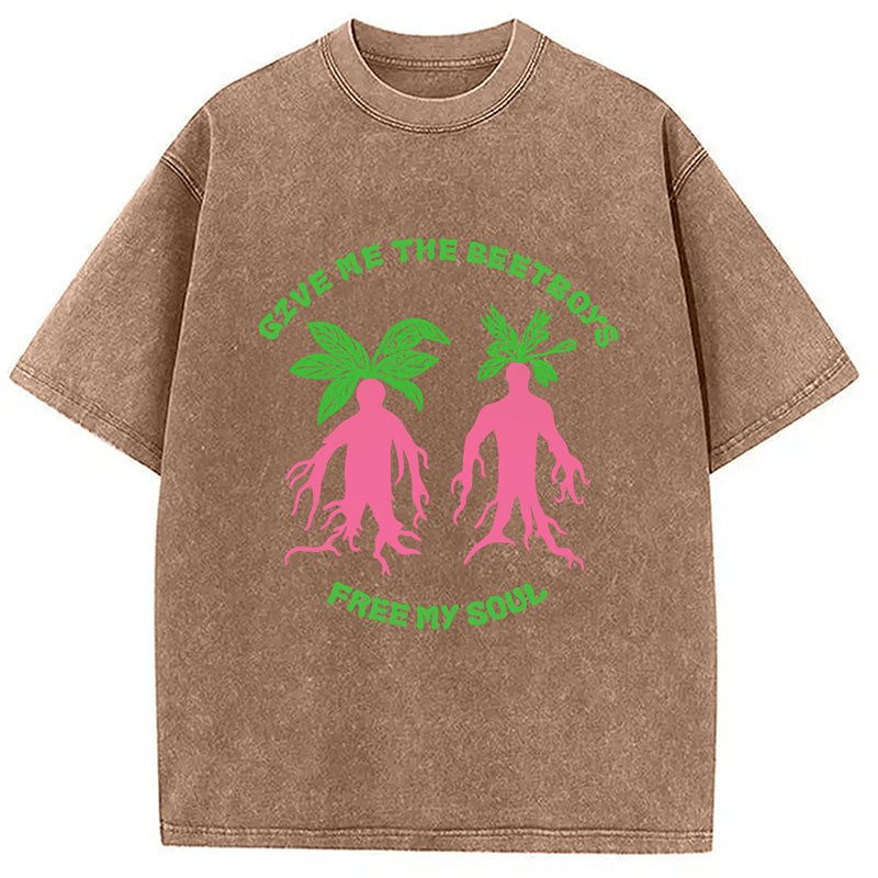 Give Me The Beetboys Washed T-Shirt
