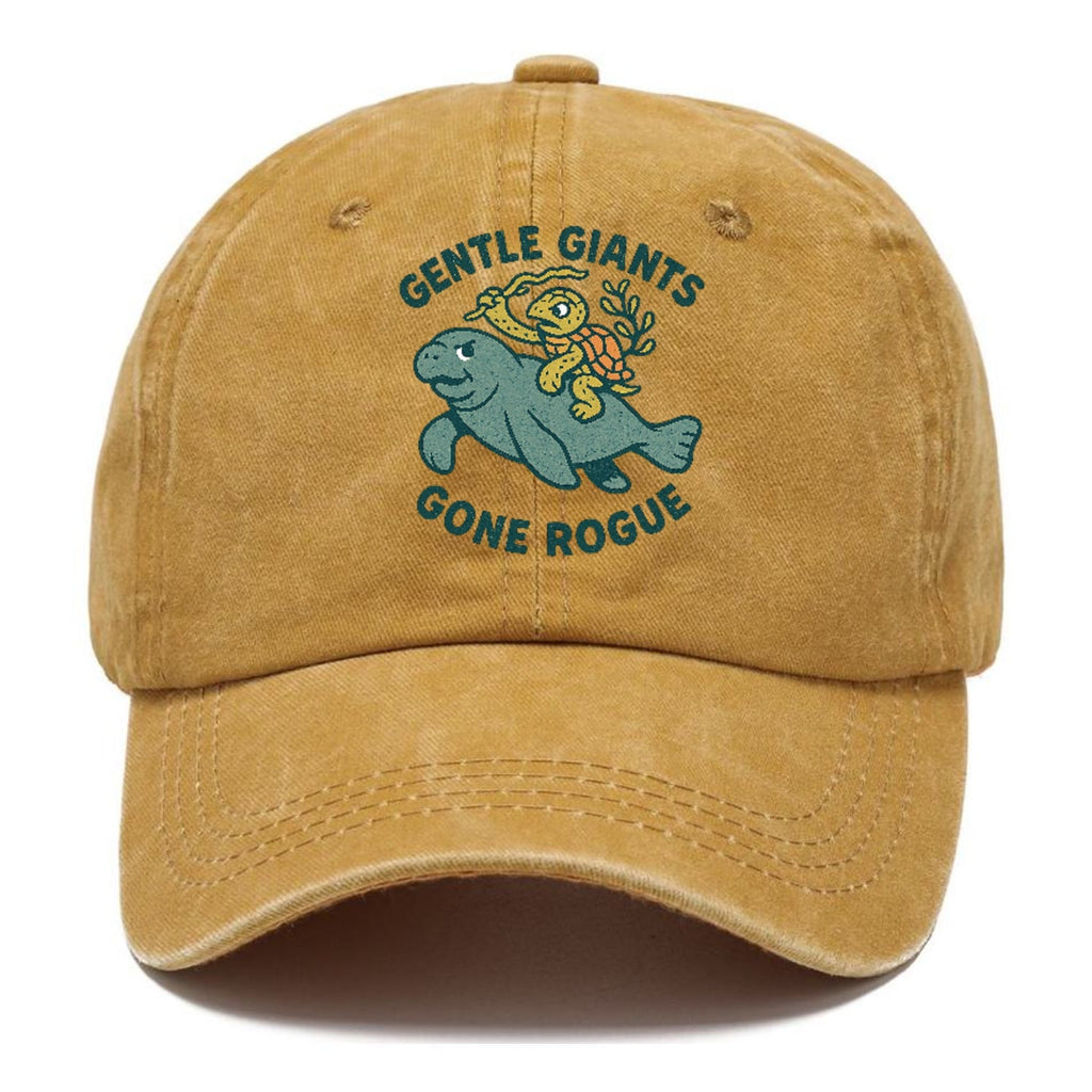 Rogue Cartoon Washed Cap