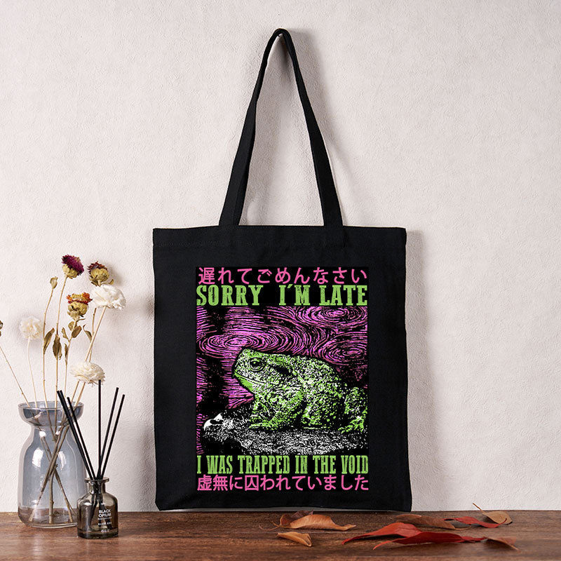Frogs Trapped In The Void Tote Bag