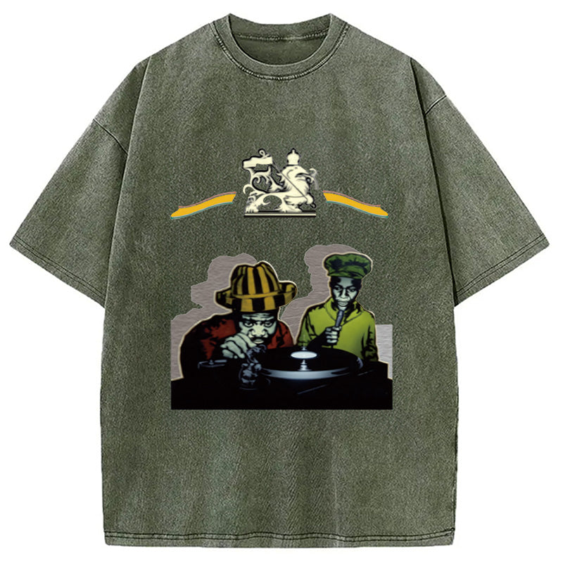 Pull-up Mr Selekta! Washed T-Shirt