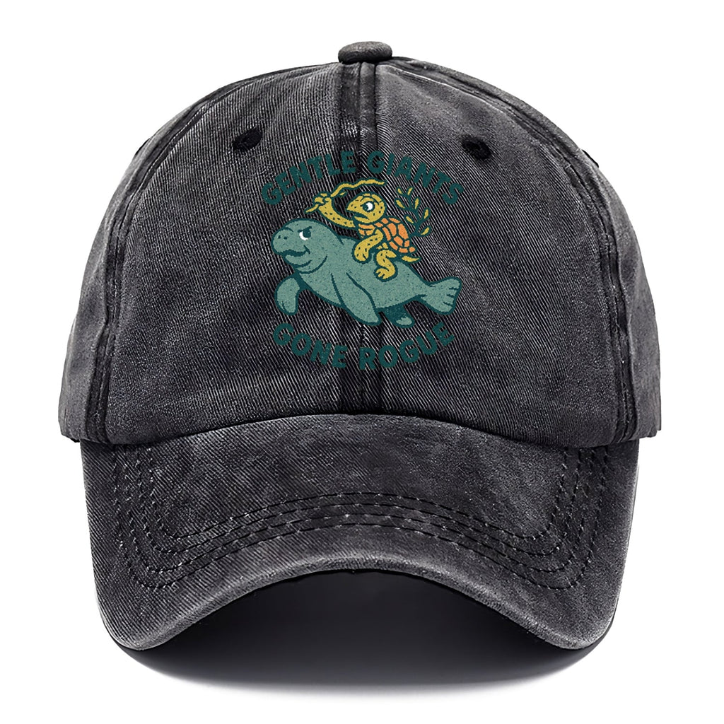 Rogue Cartoon Washed Cap