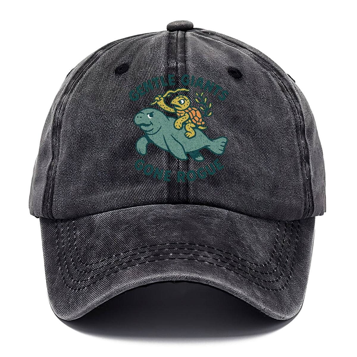 Rogue Cartoon Washed Cap