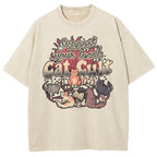 Support Your Local Cat Cult Washed T-Shirt