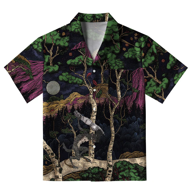 Horrible Ghoul Aloha Hawaiian Shirt