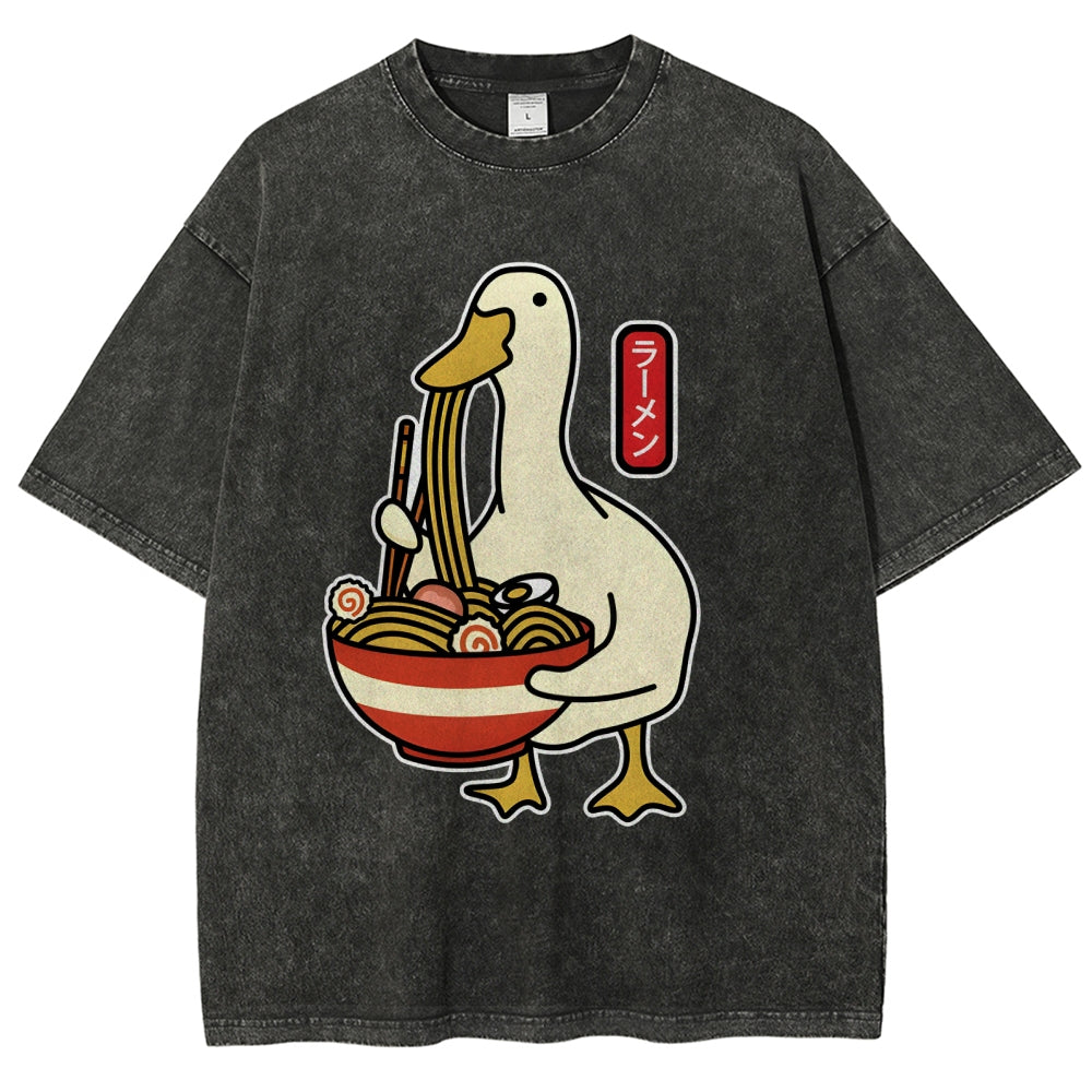Ramen Lover Goose Washed T-Shirt
