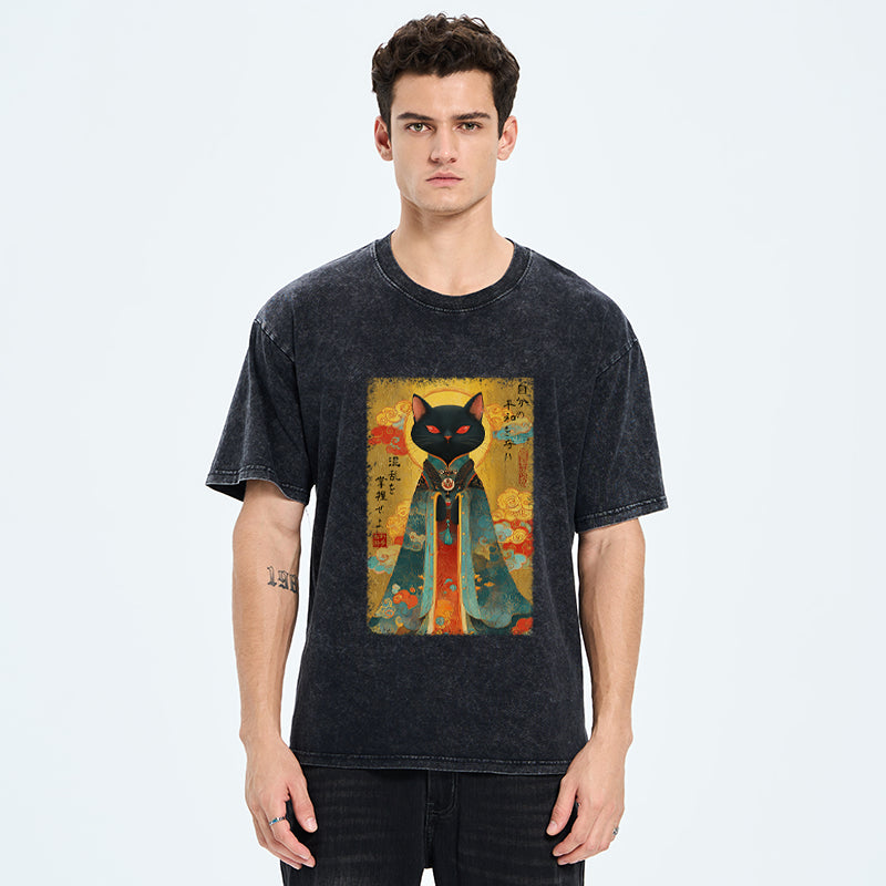 Unisex Master Your Chaos, Protect Your Peace Washed T-Shirt