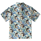 Koi Wave Dance Button-up Shirt