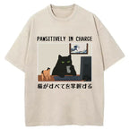 Pawsitively In Charge Washed T-Shirt