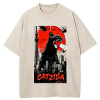 CATZILLA Washed T-Shirt