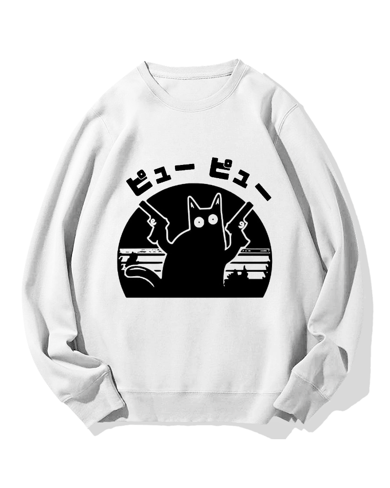 Gunner Cat Cotton Sweatshirt