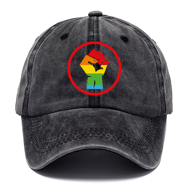 LGBT Pride 43 Washed Cap