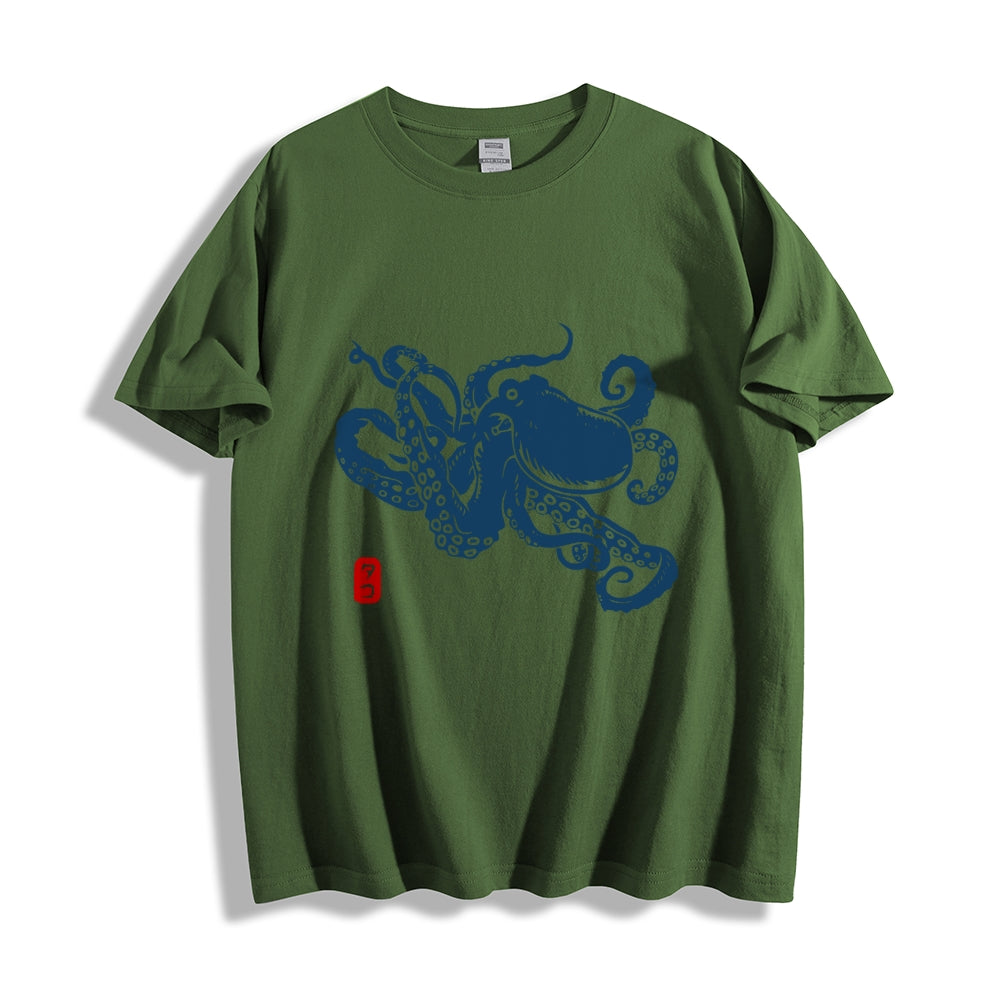Octopus Japanese Style Classic Tee