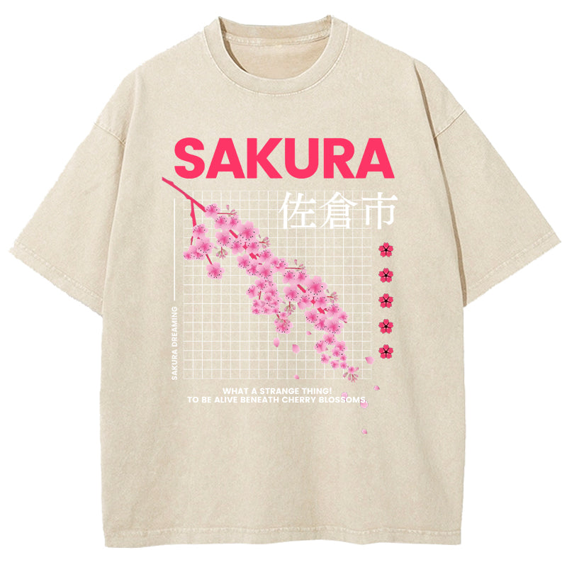 Sakura Washed T-Shirt