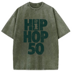 Hip Hop 50 Logo Washed T-Shirt