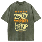 50th Anniversary of Hip-Hop Washed T-Shirt