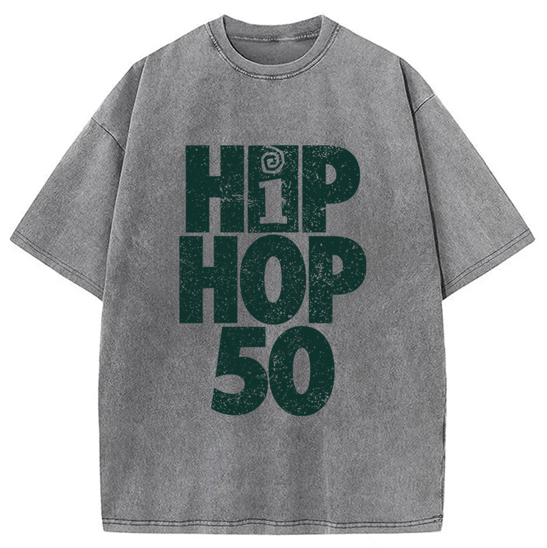 Hip Hop 50 Logo Washed T-Shirt