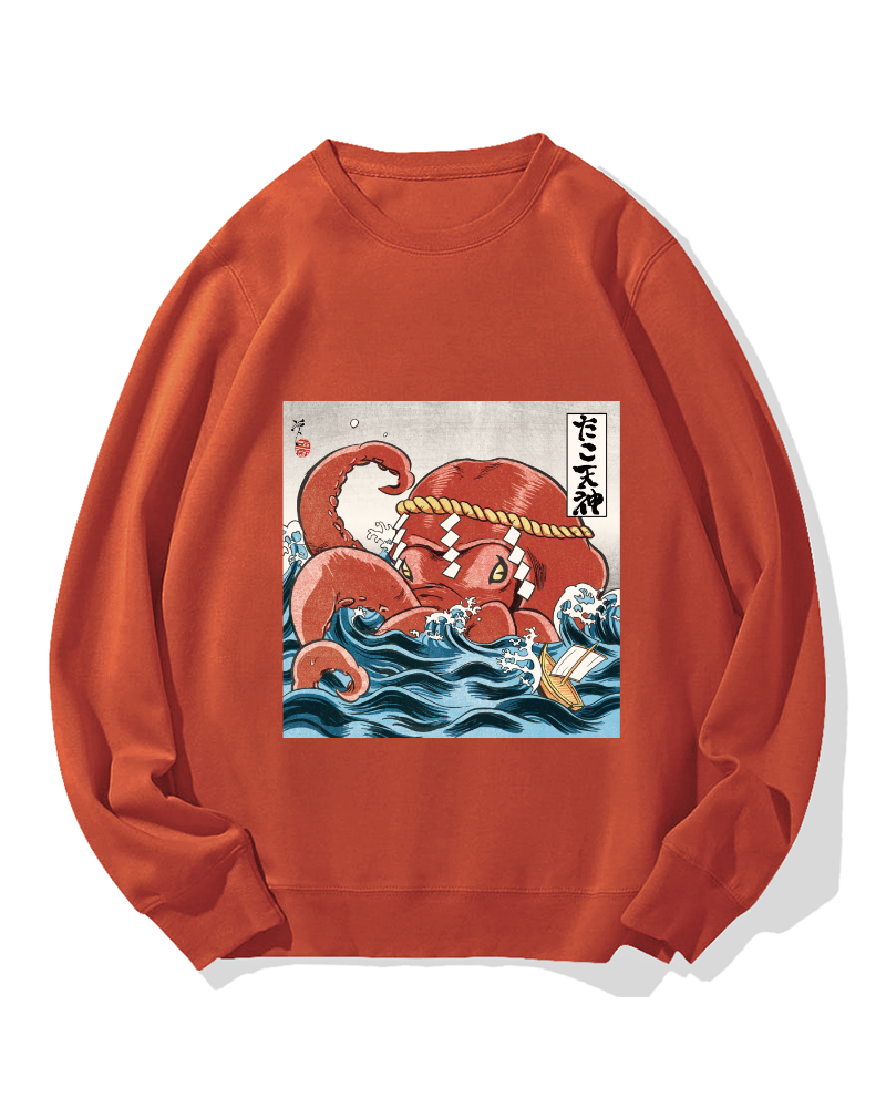 Tako Tenjin Cotton Sweatshirt
