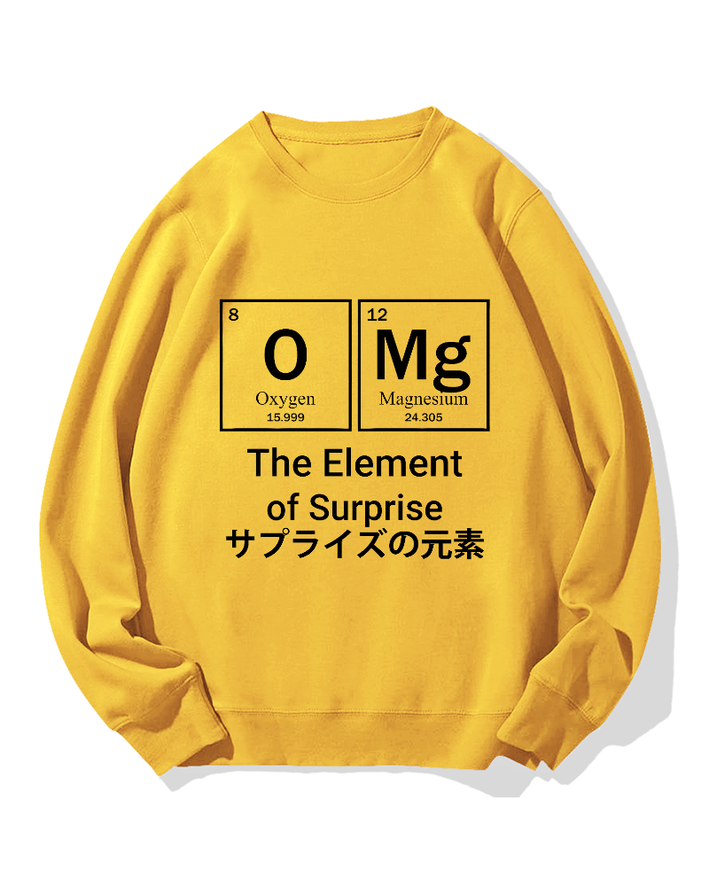 The Element of Surprise Cotton Sweatshirt