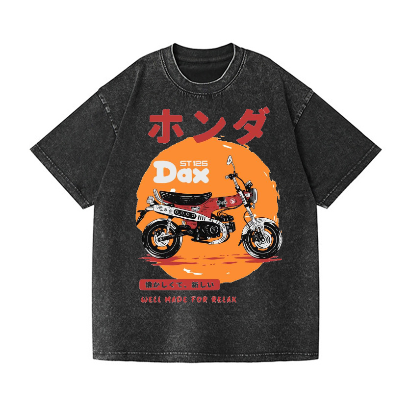 Honda CT125 Vintage Wash Japanese Design T-Shirt