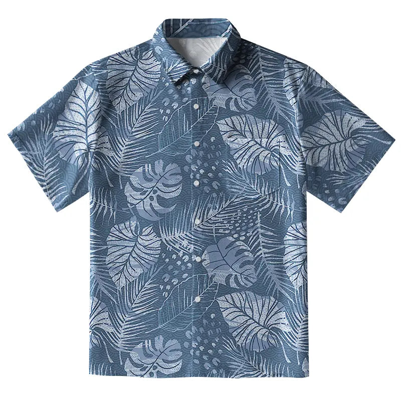 Jungle Leaf Button-up Shirt