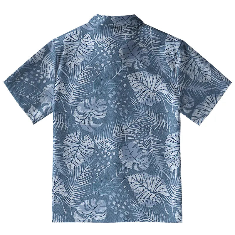Jungle Leaf Aloha Hawaiian Shirt