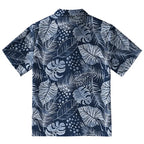 Jungle Leaf Dark Button-up Shirt