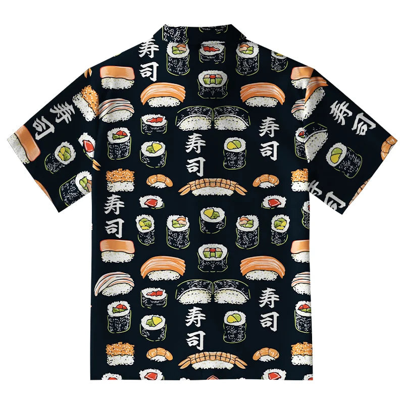 Delicious Sushi Button-up Shirt