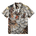 Fierce Tiger Roar Aloha Hawaiian Shirt