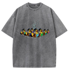 Samurai Ducks Washed T-Shirt