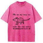 Making The Vibe Weird Washed T-Shirt