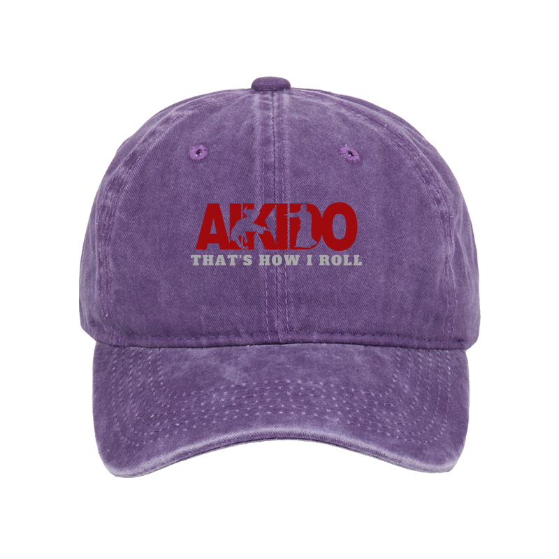 Japanese Aikido Washed Cap