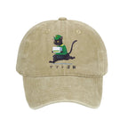 Black Cat Appreciation Day Washed Cap