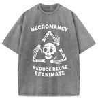 Unisex 3R Skull  Washed T-Shirt