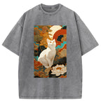 Unisex White Guardian Of The Vermilion Sun Washed T-Shirt