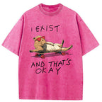 Unisex Existentially Chill Washed T-Shirt