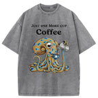 Unisex Poisoned Coffee Washed T-Shirt