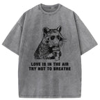 Unisex Reject Valentine's Day Atmosphere Washed T-Shirt
