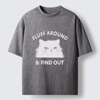 Unisex Cat's Mockery Washed T-Shirt